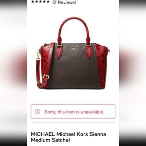 Michael Kors Sienna Satchel